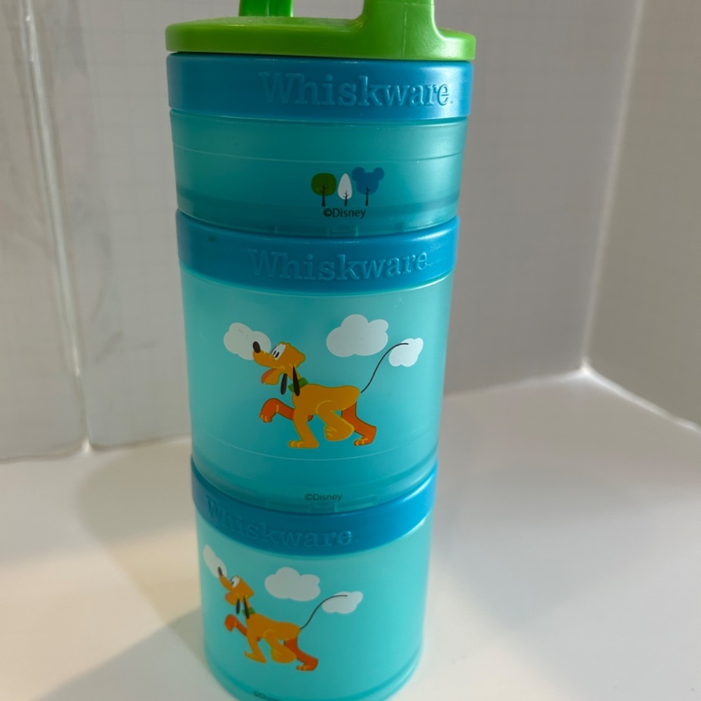 Whiskware Stackable Containers Mickey & Pluto - Picture 4 of 4